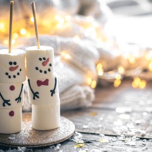 Snowmen Candles